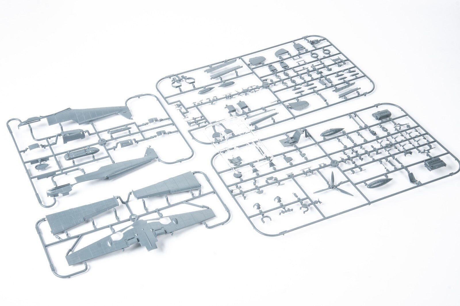 Eduard 1:48 Scale WWII Messerschmitt Bf 109E-4 Weekend Edition Model Kit - 84196