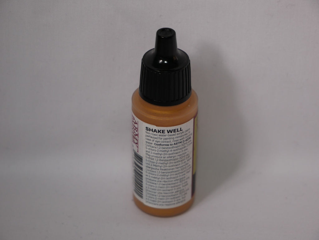 The Army Painter Warpaints Metallics Bright Gold (18ml) Dropper Bottle - WP1144