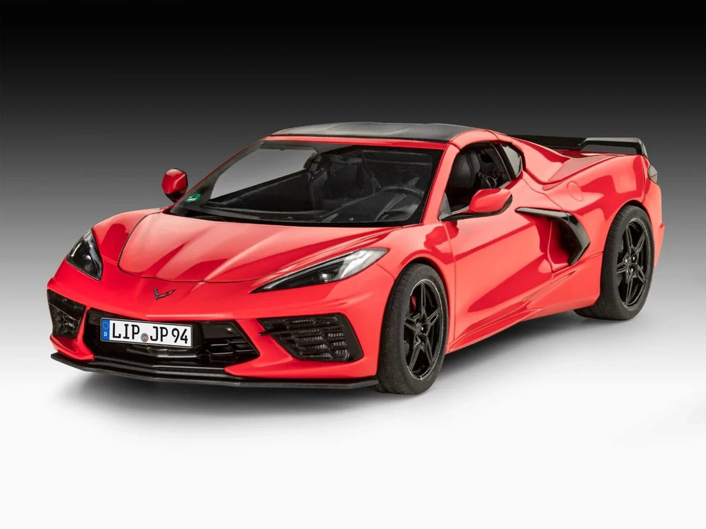 Revell 1:25 Scale Chevrolet Corvette C8 Coupe Sports Car Skill Level 3 - 07714