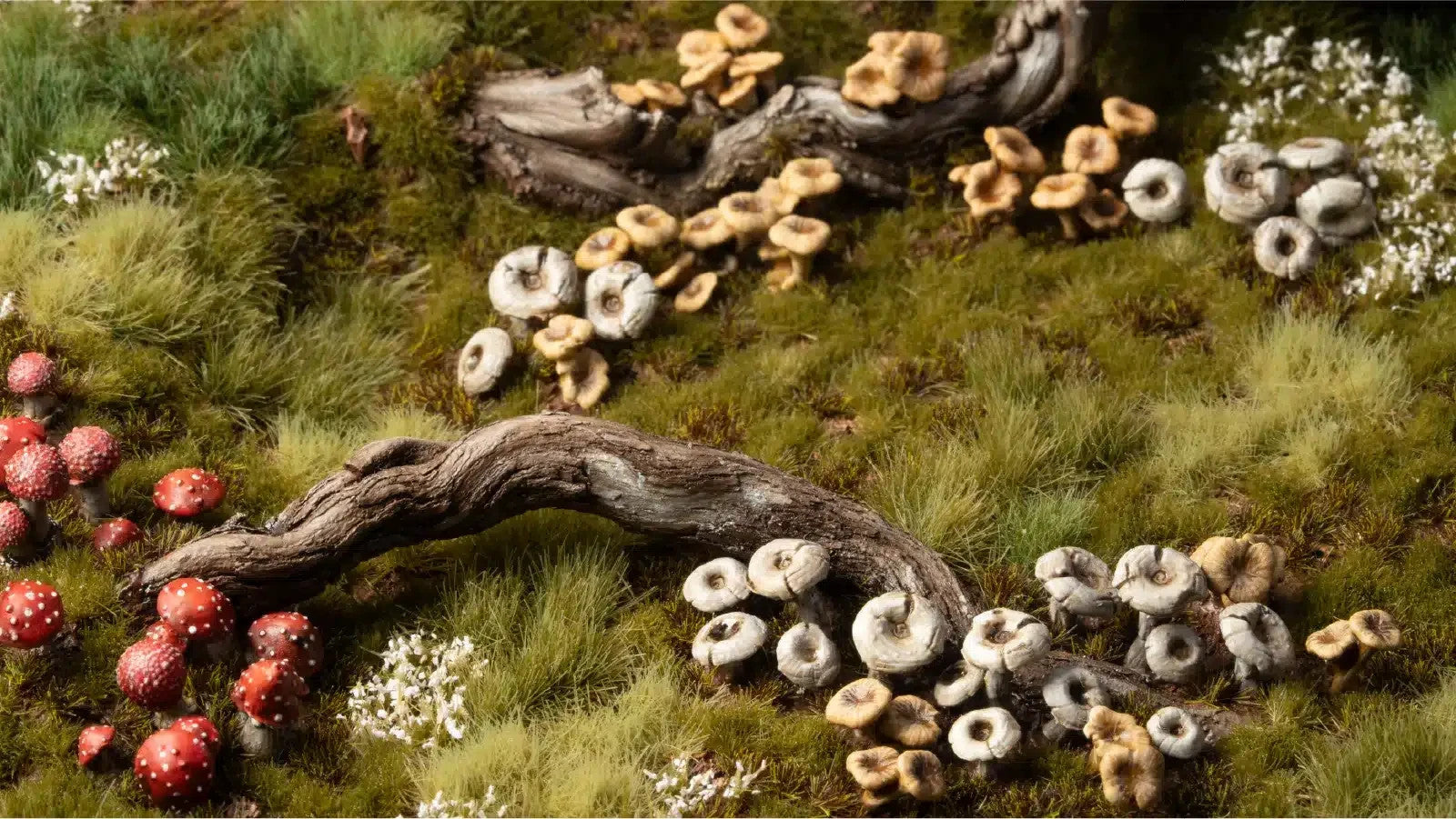 Gamers Grass Basing Bits Forest Mushrooms For Wargaming Miniature Bases GGBB-FM