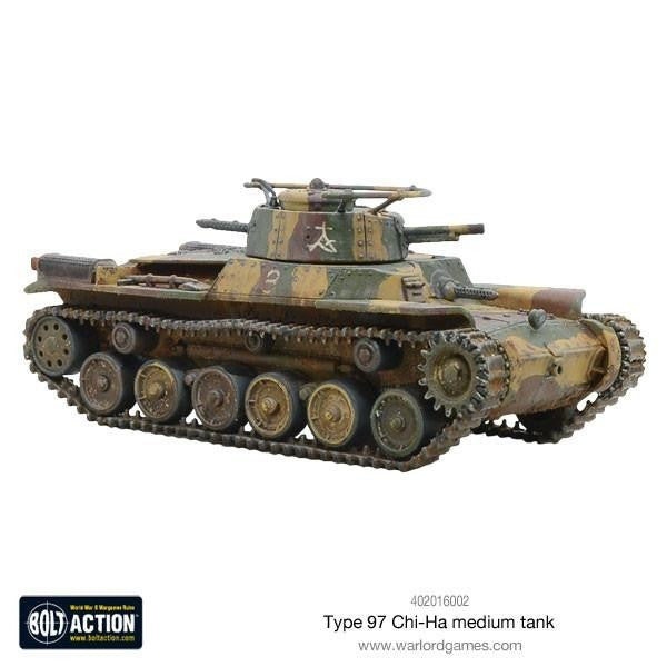 Warlord Games Bolt Action 1:56 Scale WWII Type 97 CHI-HA Medium Tank - 402016002