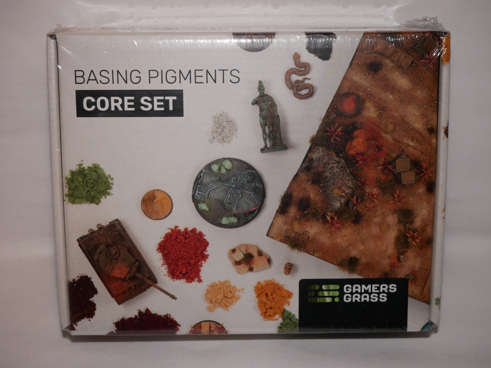 Gamers Grass Basing Pigments (9 Piece) Core Set For Modelling Dioramas - GGSB-BPCS