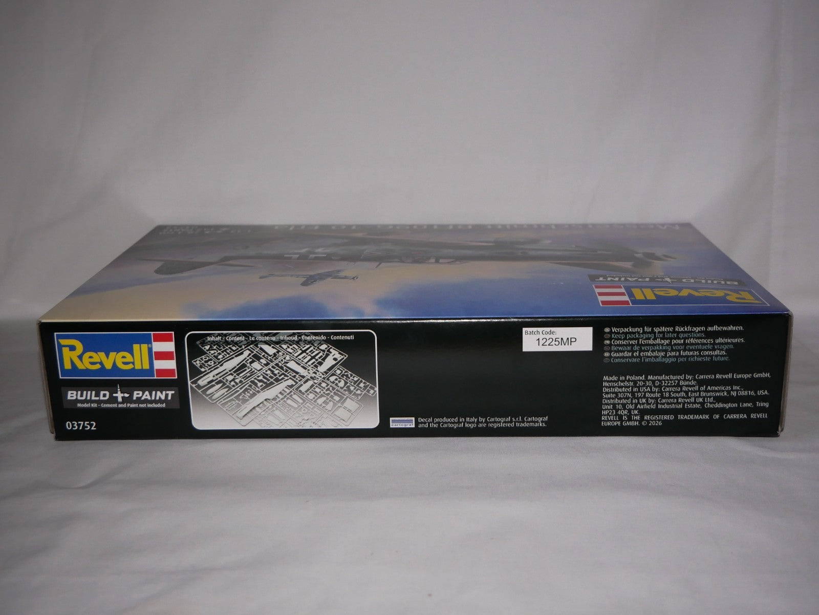 Revell 1:32 Scale Messerschmitt BF109G-10 Erla Model Kit Skill Level 5 - 03752