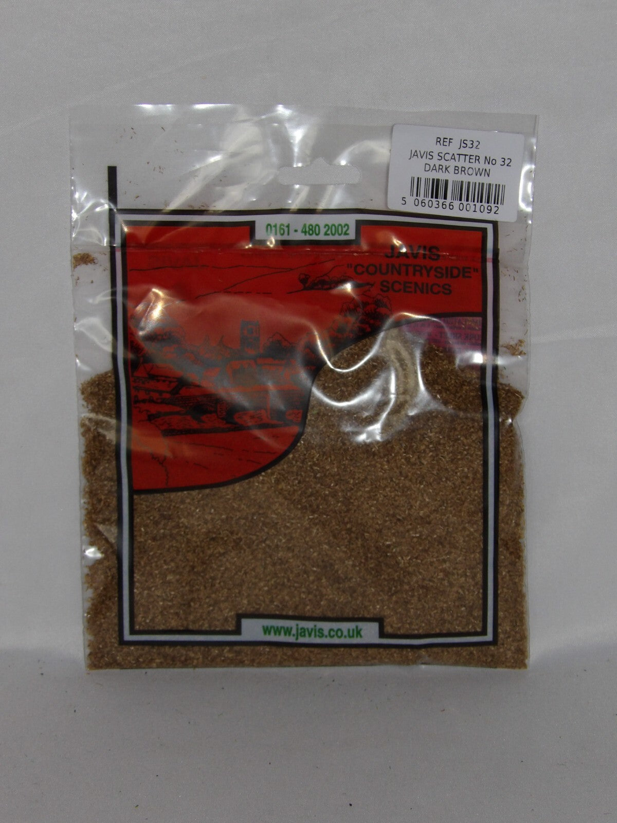 Javis "Countryside" Scenics No 32 Dark Brown Scatter JS32