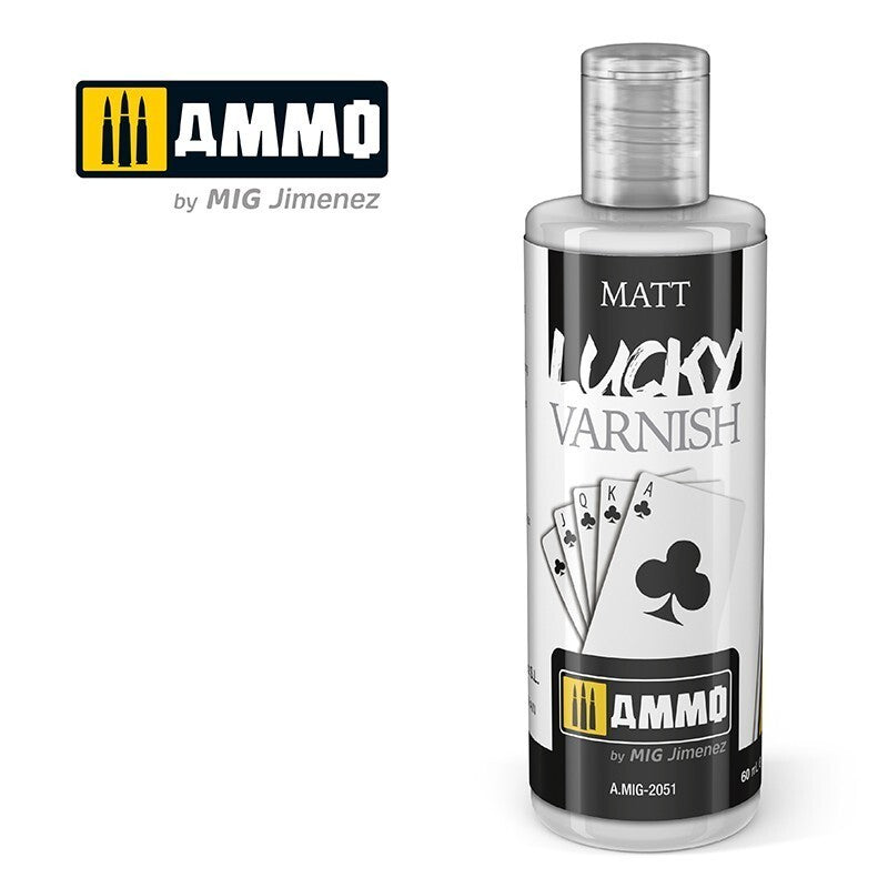 Ammo By Mig Jimenez Acrylic Professional Lucky Matt Varnish 60ml - A.MIG-2051