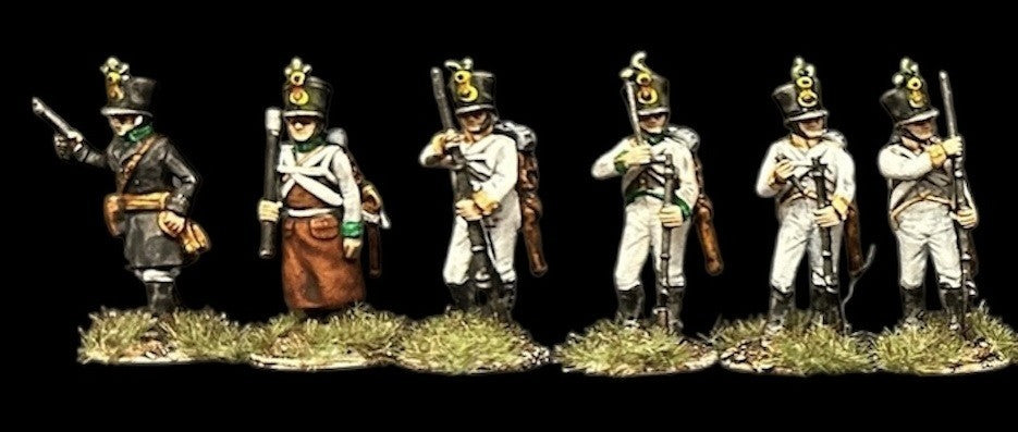 Hat Industrie 1:72 Scale Napoleonic Austrians Infantry (Firing) Figures - 8165