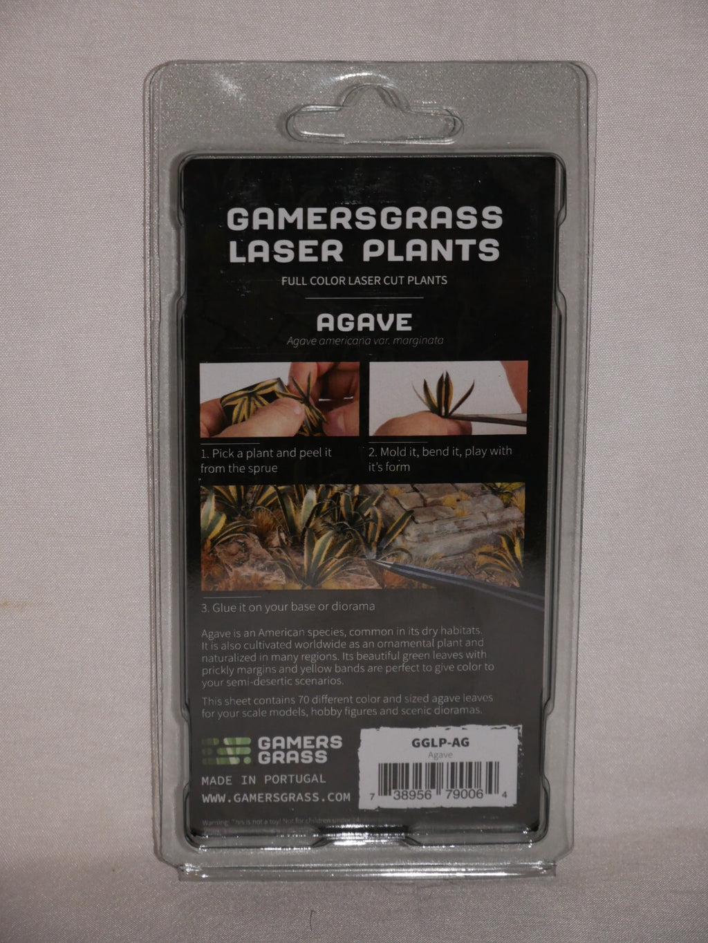 Gamers Grass Full Color Laser Cut Plants Agave For Bases (70) Per Pack GGLP-AG