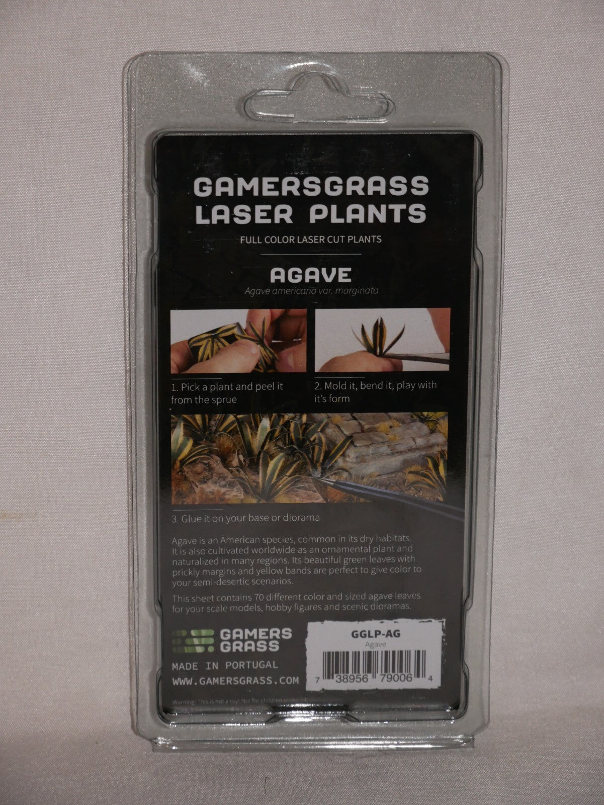 Gamers Grass Full Color Laser Cut Plants Agave For Bases (70) Per Pack GGLP-AG