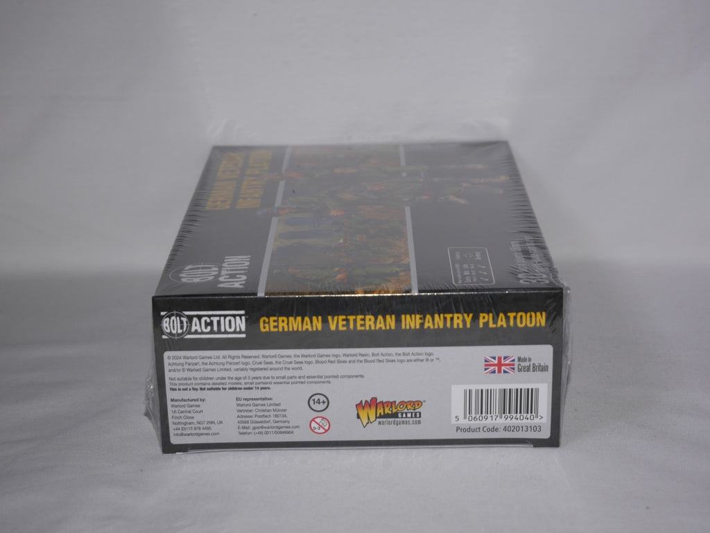 Warlord Games Bolt Action 1:56 WWII German Veteran Infantry Platoon - 402013103