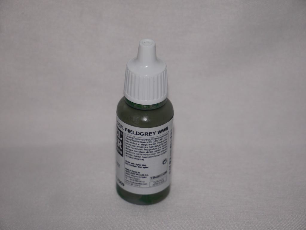 Vallejo Model Color WWII German Fieldgrey Acrylic 17ml Dropper Bottle - 70.830