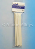 Albion Alloys Professional Sanding Files Fine 240/320 Grit (165mm x 6mm) - 243
