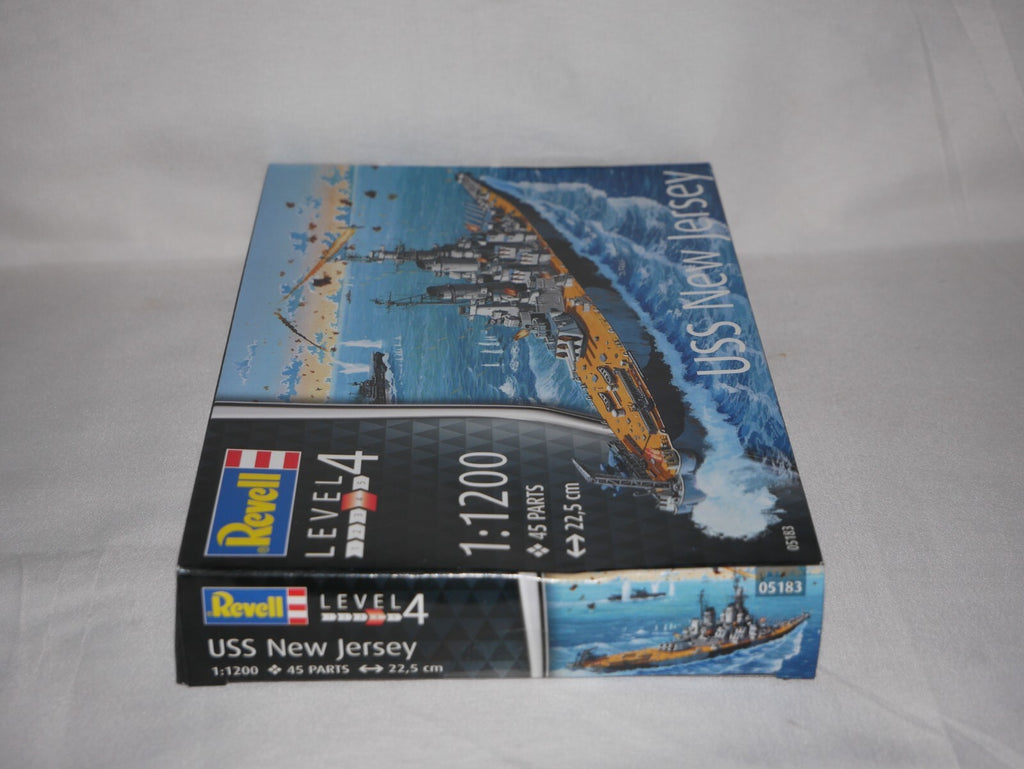 Revell 1:1200 USS New Jersey (BB-62) US Battleship Model Kit Skill Level 4 05183