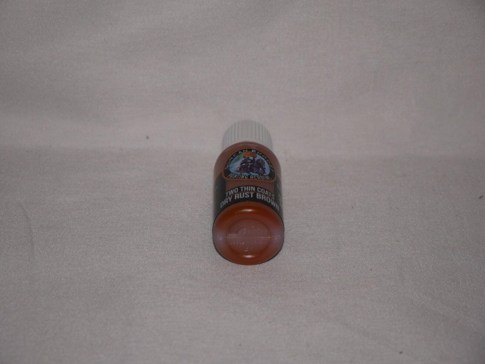 Duncan Rhodes Painting Academy 'Two Thin Coats' Dry Rust Brown 15ml Bottle 10089