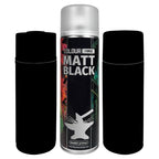 The Colour Forge Hobby Supplies Matt Black Model Primer 500ml Aerosol Spray Can