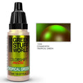 Green Stuff World Colorshift Chameleon Metal Paints Tropical Green 17ml - 1556