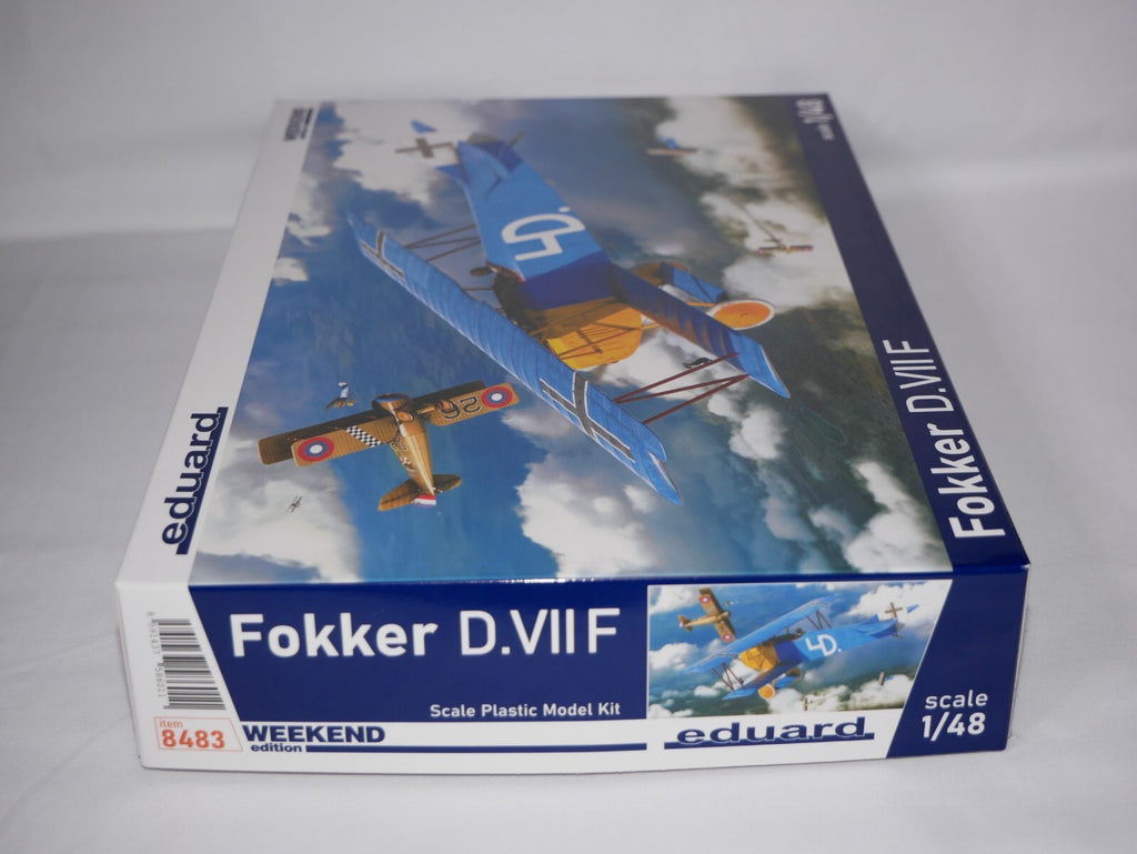 Eduard 1:48 Scale Plastic Kits World War 1 Fokker D. VIIF Weekend Edition - 8483