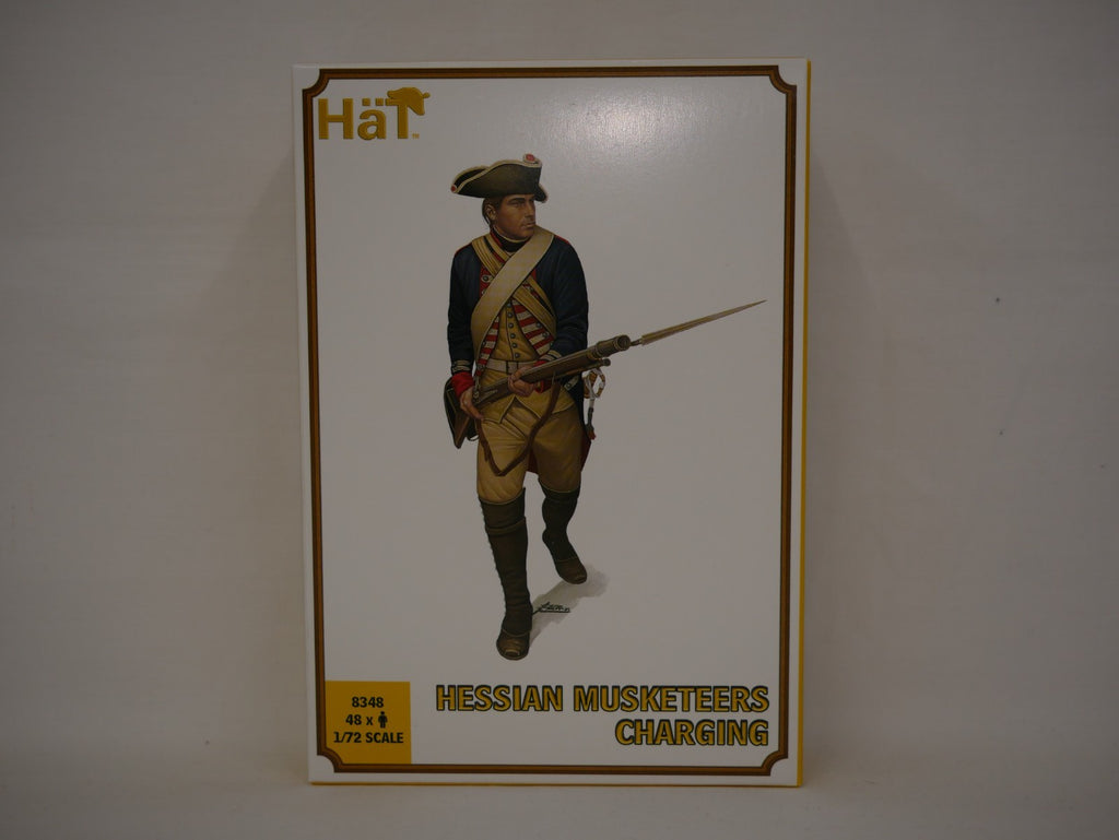 Hat Industrie 1:72 American War Of Independence Hessian Musketeers Charging - 8348