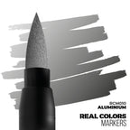 AK Interactive Real Colors Acrylic Fast Drying Marker Pens Aluminium - RCM010