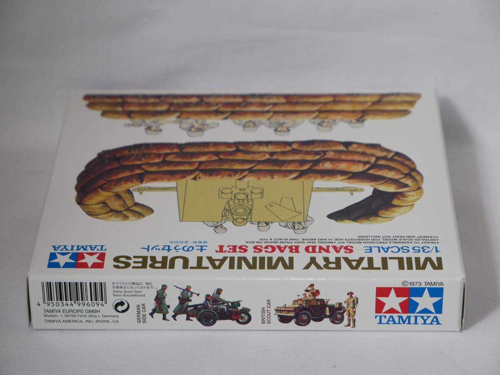 Tamiya Military Miniatures 1:35 Scale (48) Piece Plastic Sand Bag Kit Set 35025