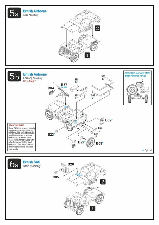 Rubicon Models 1:56 Willys MB Commonwealth 1/4 Ton 4x4 Utility Truck - 280050