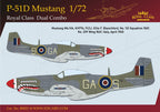 Eduard 1:72 Scale P-51D Mustang Dual Combo Set 'The Royal Class Edition' - R0021