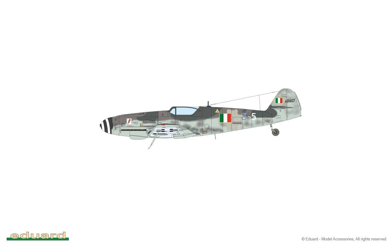 Eduard 1:72 Scale Bf 109 G-10 Dual Combo Set 'The Royal Class Edition' - R0022