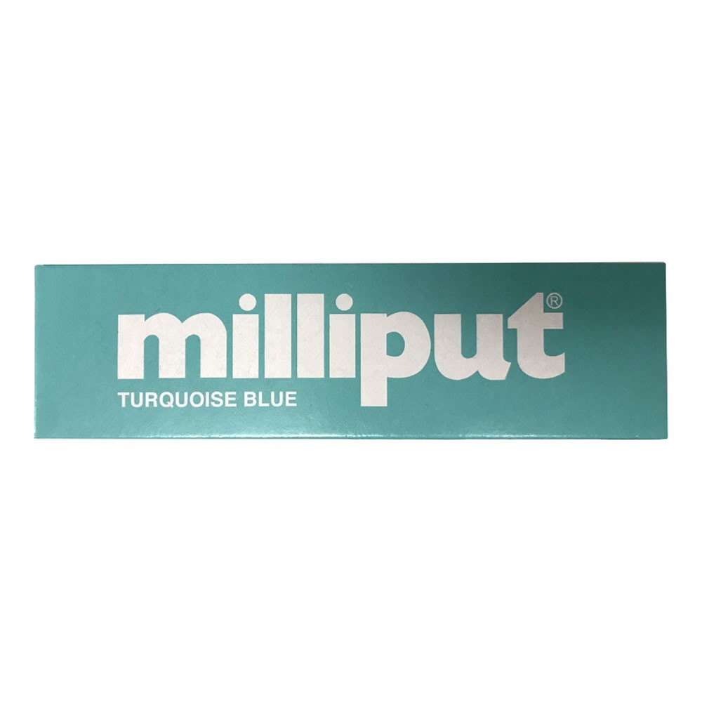 Milliput Turquoise Blue Two Part Specially Formulated Epoxy Putty (113.4g) Pack - MILLTB