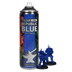 The Colour Forge Republic Blue Matt Finish Model Primer 500ml Aerosol Spray Can