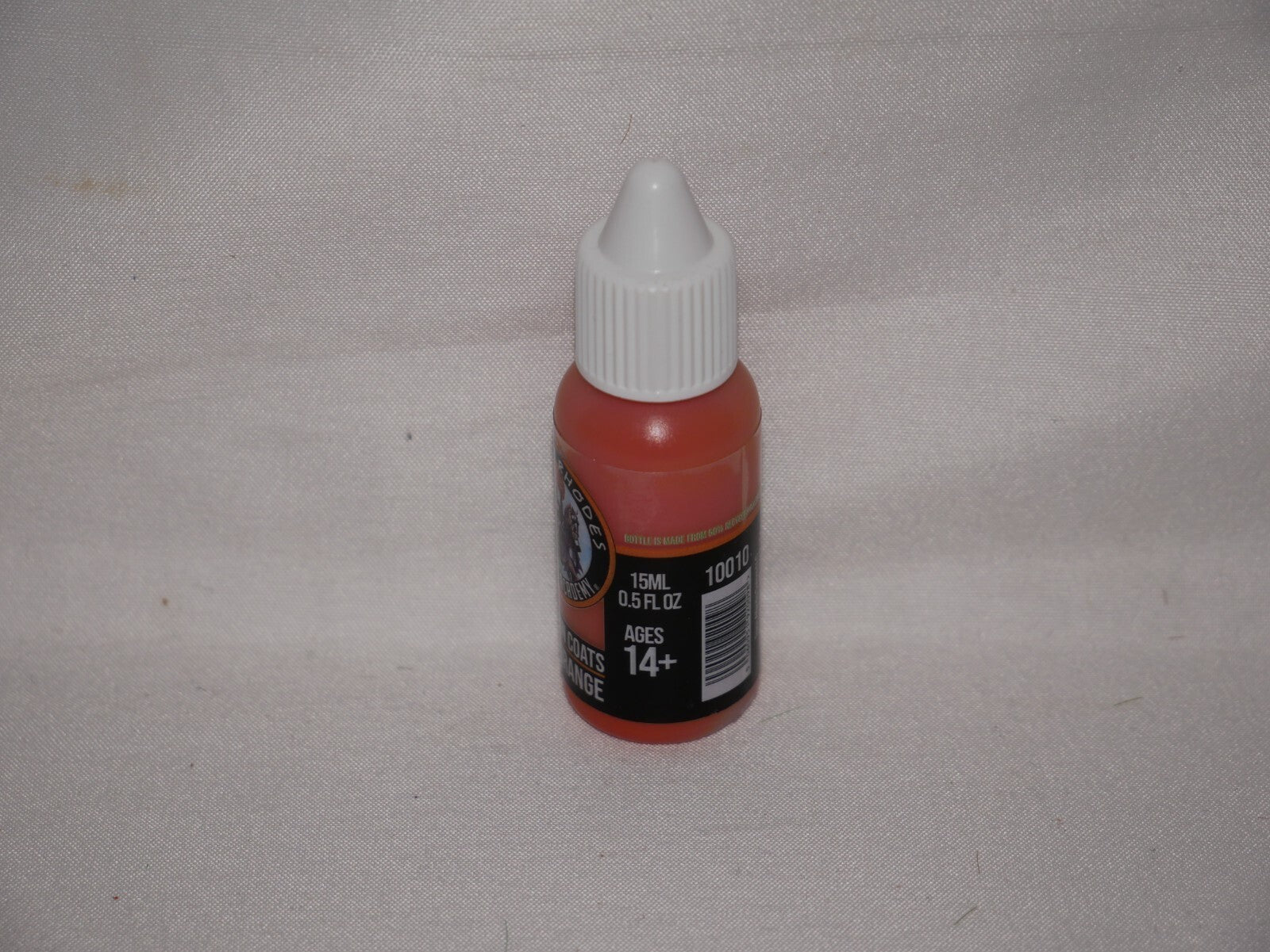 Duncan Rhodes Painting Academy 'Two Thin Coats' Rust Orange 15ml Dropper - 10010