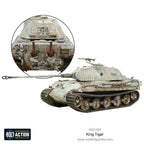 Warlord Games Bolt Action 1:56 Scale WWII German King Tiger Heavy Tank - 402012001