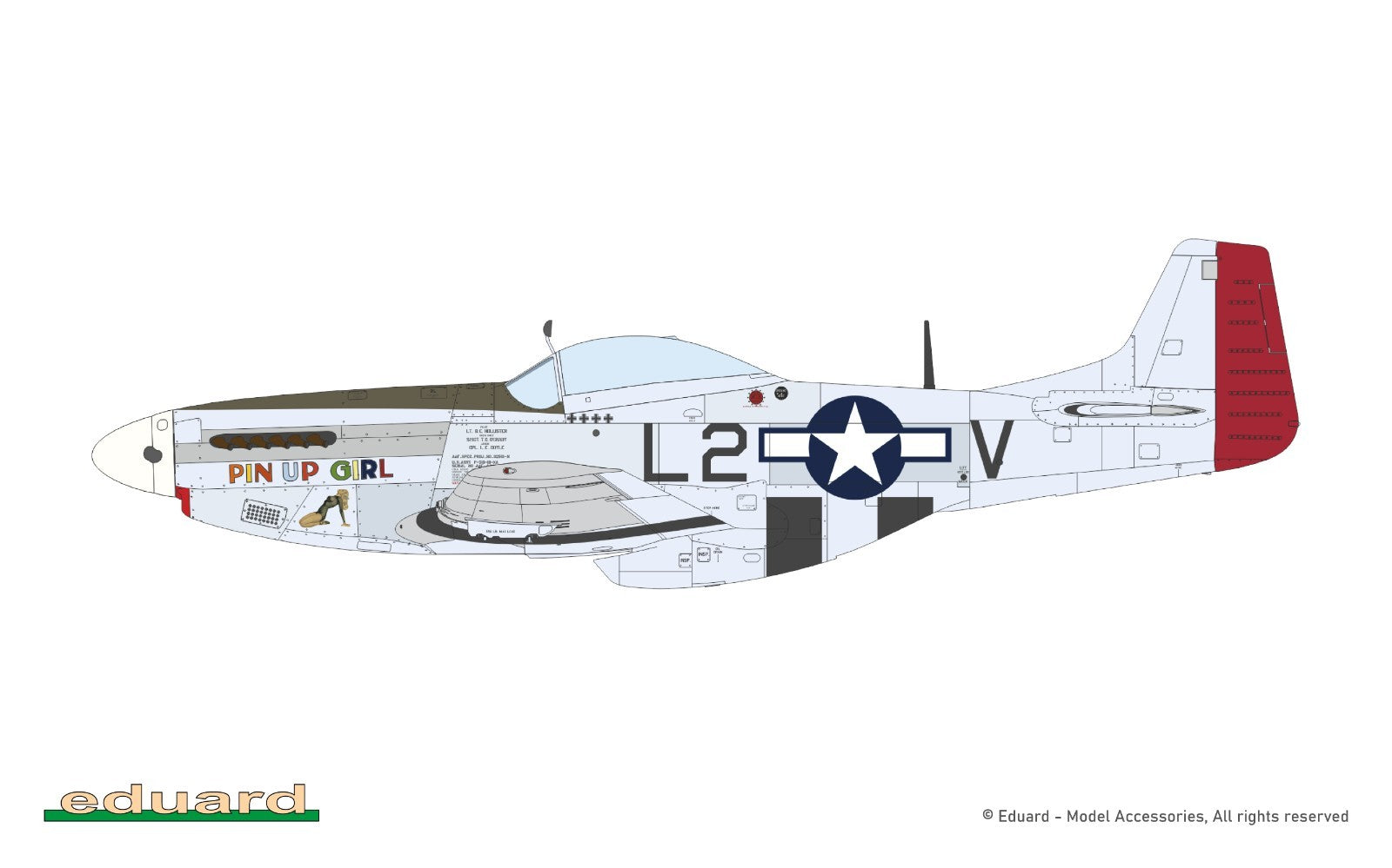 Eduard 1:48 P-51D Mustang Mighty Eighth 65th Fighter Wing Limited Edition 11196