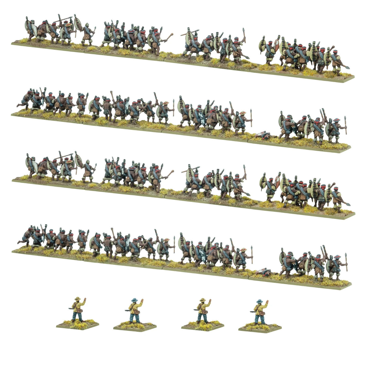 Black Powder Epic Battles 15mm Scale Zulu Rorke's Drift Starter Set - 312614602