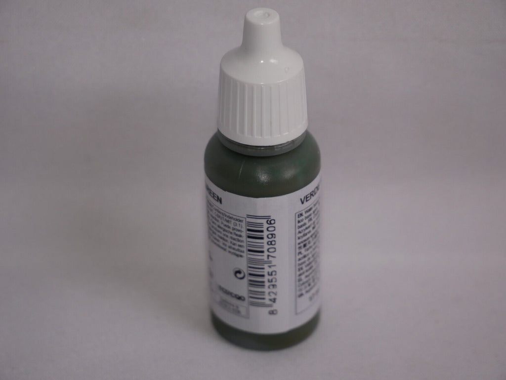 Vallejo Model Color Refractive Green Acrylic 17ml/0.57 fl oz Dropper - 70.890