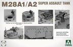 Takom 1:35 Scale World War 2 US M28A1/A2 Super Assault Concept Model Tank - 2210