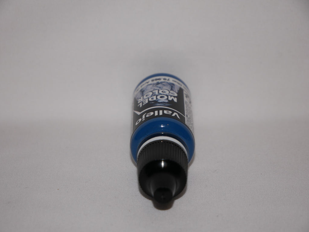 Vallejo Model Color Prussian Blue Acrylic 18ml/0.60 fl oz Dropper Bottle 70.965