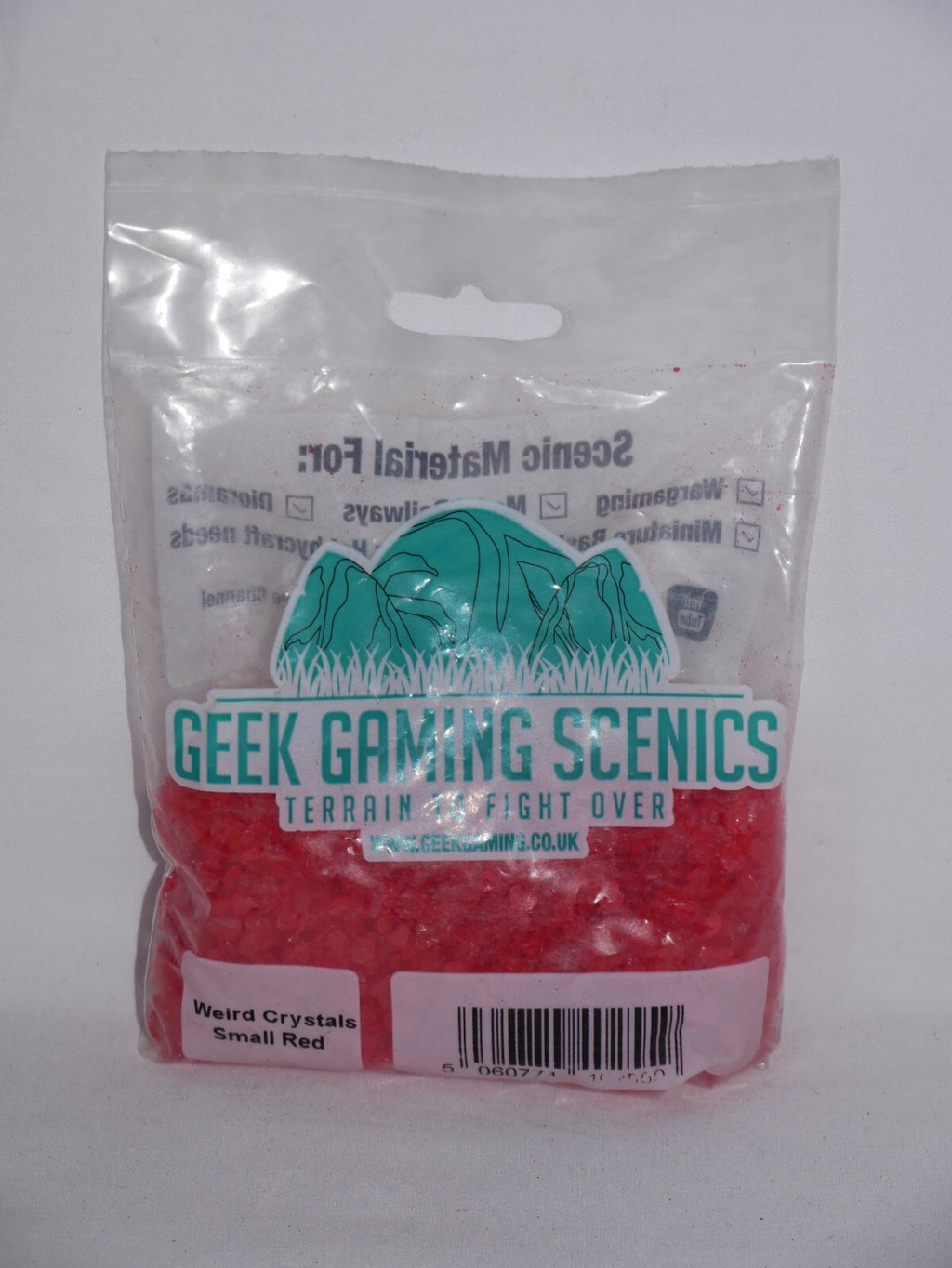 Geek Gaming Scenics Terrain To Fight Over Weird Crystals Small Red - GGS-GLA2001