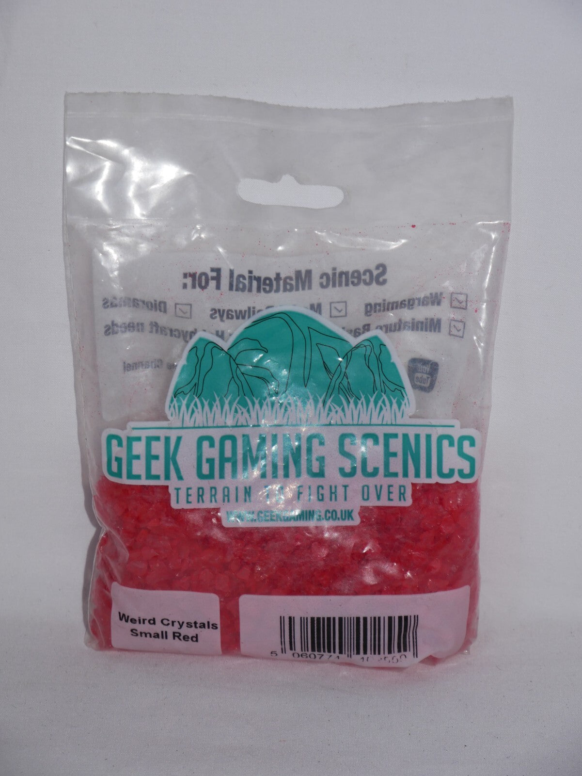Geek Gaming Scenics Terrain To Fight Over Weird Crystals Small Red - GGS-GLA2001