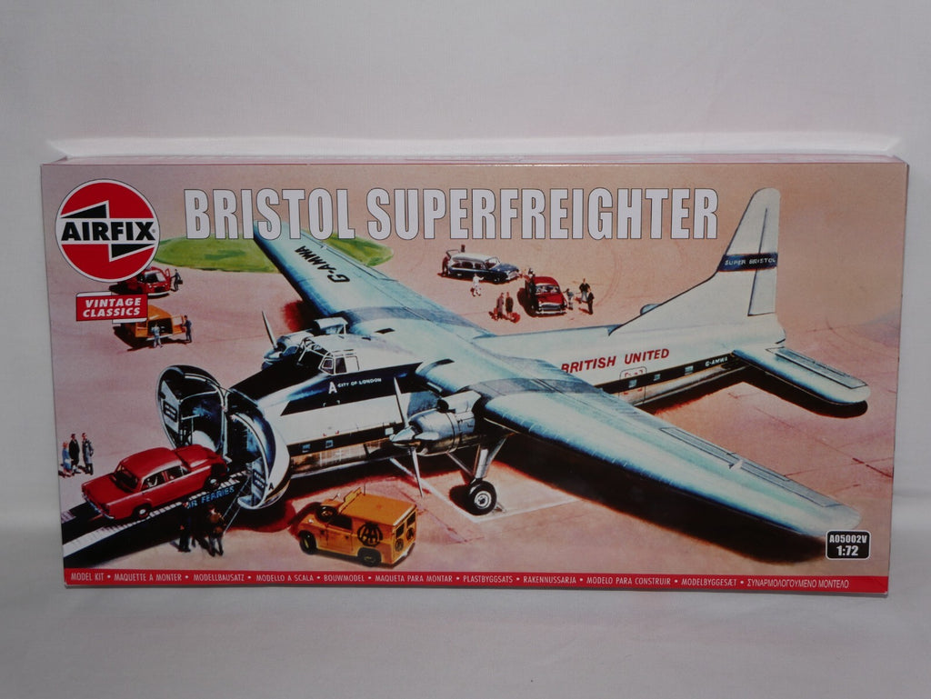 Airfix Vintage Classics 1:72 Scale Bristol Superfreighter Skill Level 2 A05002V