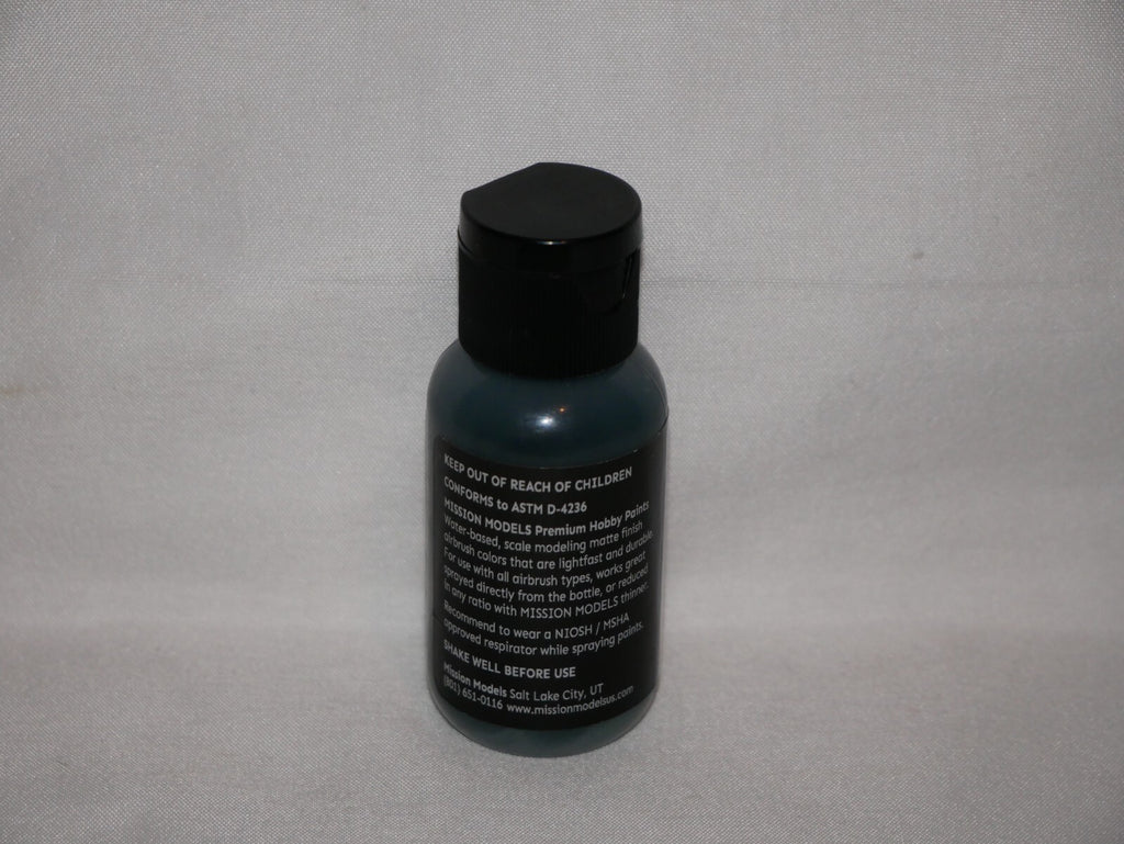 Mission Models Premium Hobby Paints Nato Black 30ml / 1 fl oz Bottle (MMP - 035)
