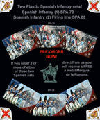 Perry Miniatures 28mm Spanish Napoleonic Infantry Box (2) 1808-1811 Firing Line