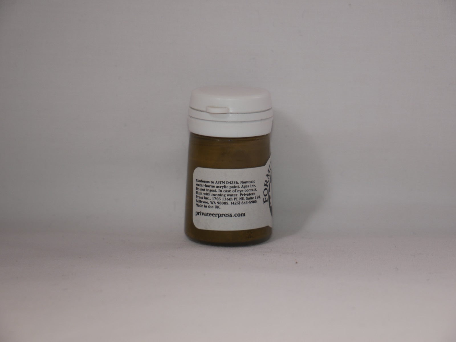 Formula P3 Acrylic Paint Range Battledress Green 18ml Flip Top Bottle PIP 93060