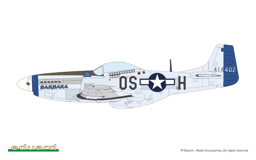 Eduard 1:48 P-51D Mustang Mighty Eighth 65th Fighter Wing Limited Edition 11196
