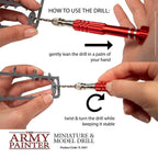 The Army Painter Miniature & Model Hand Drill (Inc 3 Drill bits) TL5031