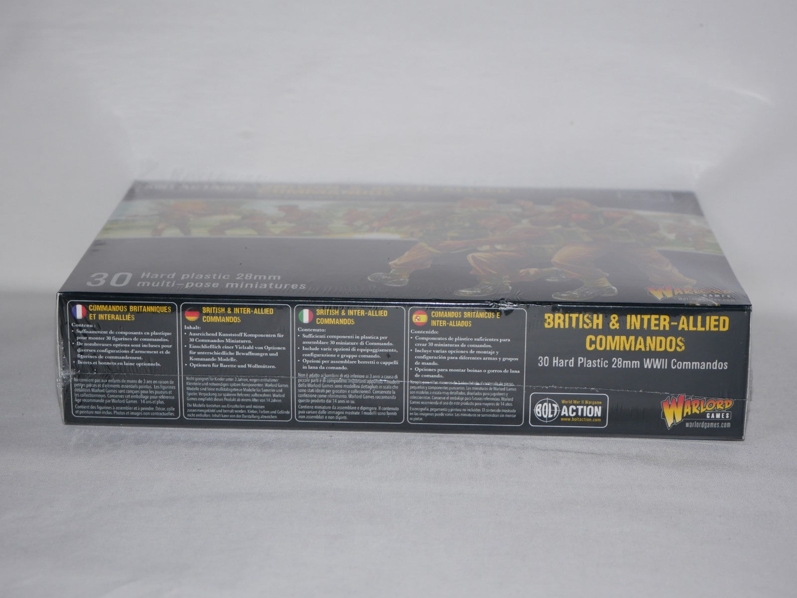 Warlord Games Bolt Action 1:56 Scale British & Inter-Allied Commandos 402011022