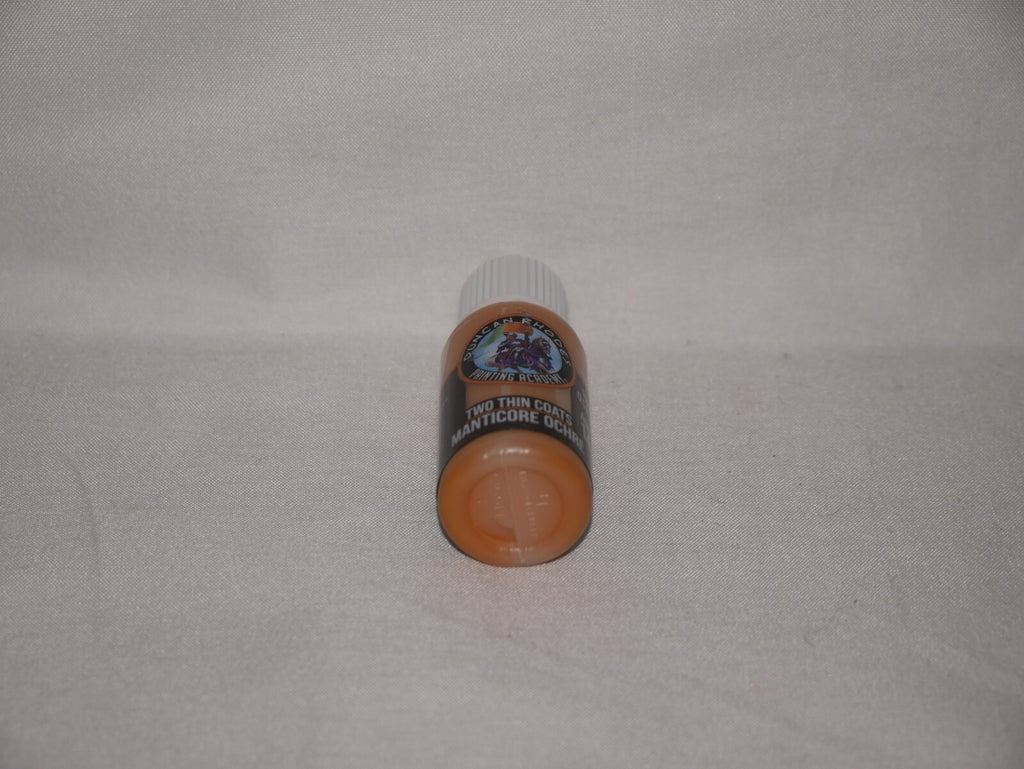 Duncan Rhodes Painting Academy Two Thin Coats Manticore Ochre 15ml Bottle 10092