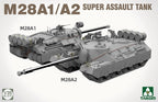 Takom 1:35 Scale World War 2 US M28A1/A2 Super Assault Concept Model Tank - 2210