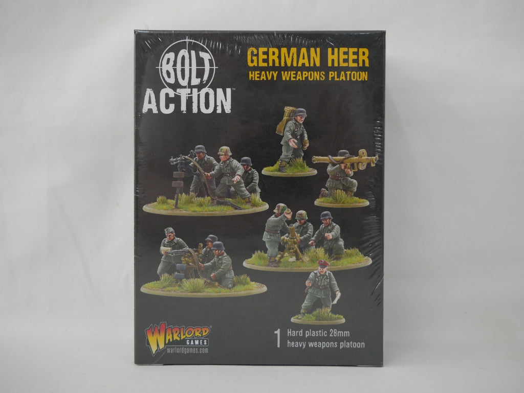 Warlord Games Bolt Action 1:56 Scale German Heer Heavy Weapons Platoon - 402012058