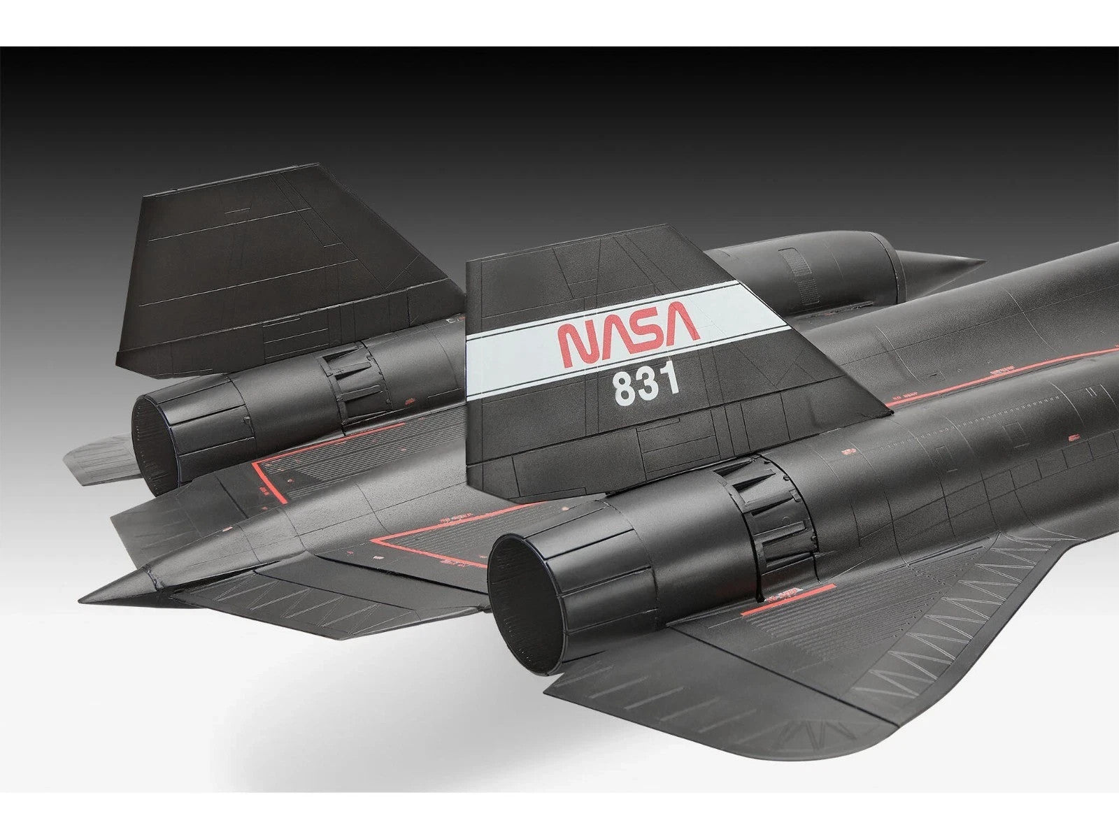 Revell 1:48 Scale Lockheed SR-71B Blackbird Training Version Skill Level 5 03751
