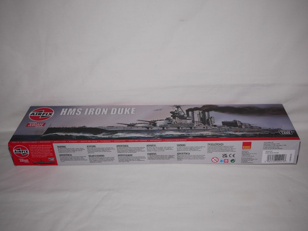 Airfix Vintage Classics Range 1:600 Scale HMS Iron Duke Skill Level 2 - A04210V