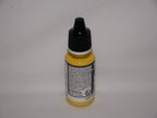 Vallejo Model Color Light Yellow Acrylic 18ml/0.60 fl oz Dropper Bottle - 70.949